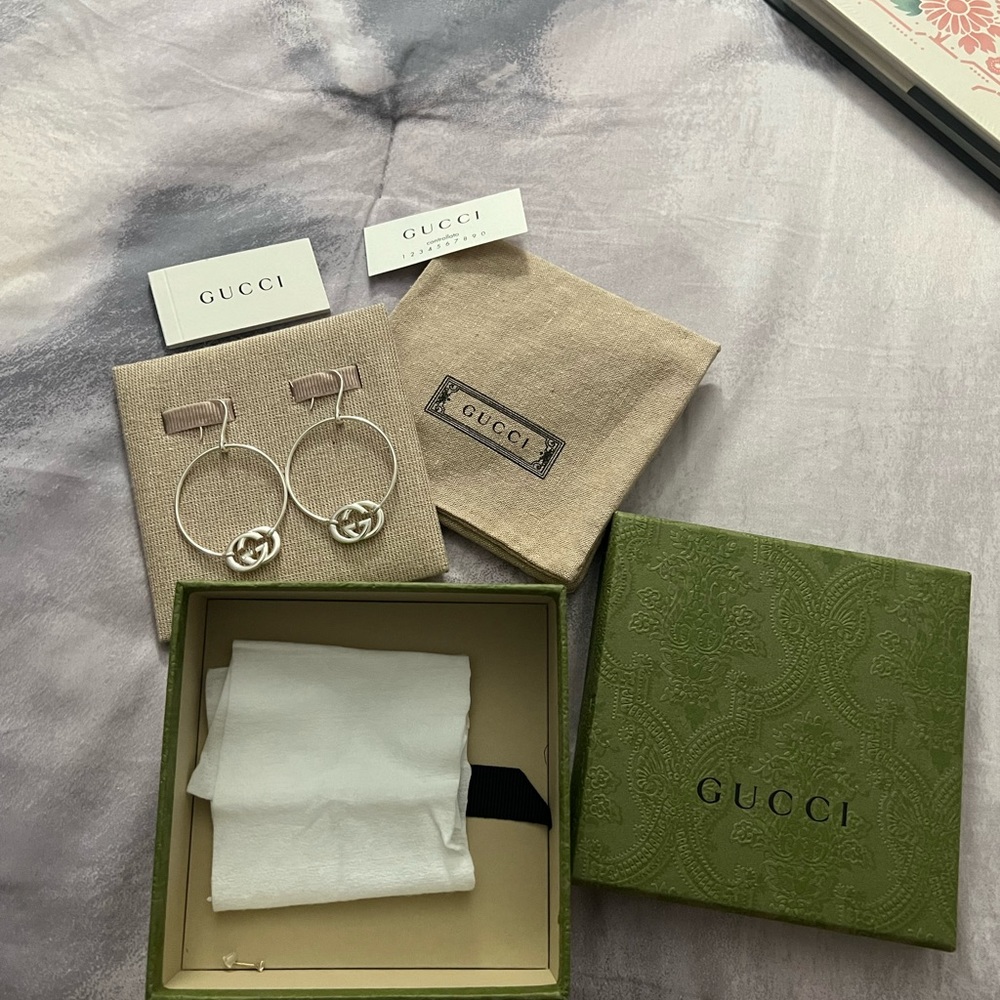Gucci hoop earrings